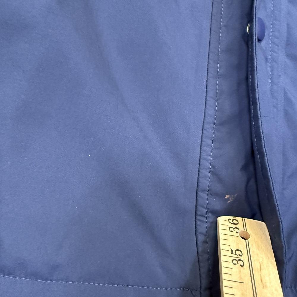 Nike Team Virginia Cavaliers Jacket Mens L Navy Full Zip Snap Windbreaker Rain - Picture 14 of 14